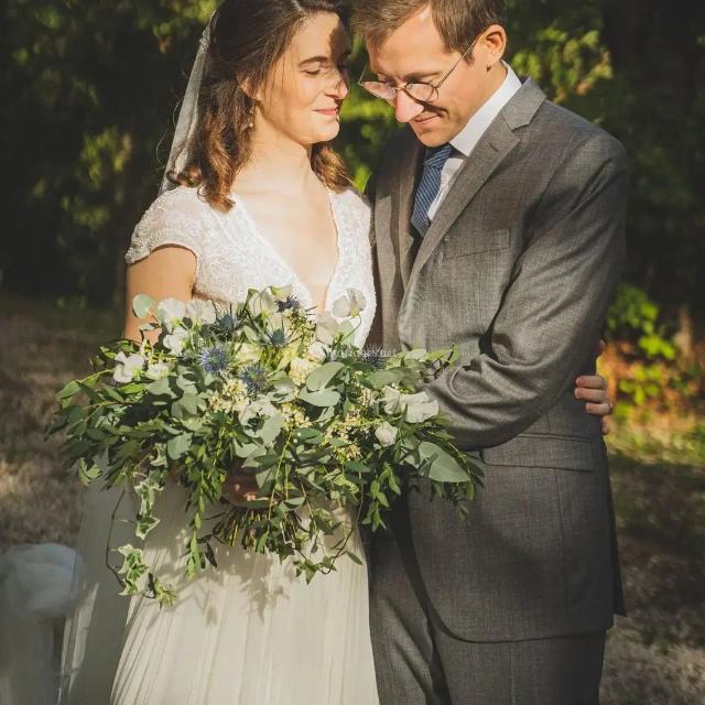 Cécile & Thomas, Château de Frontenay, photo 1