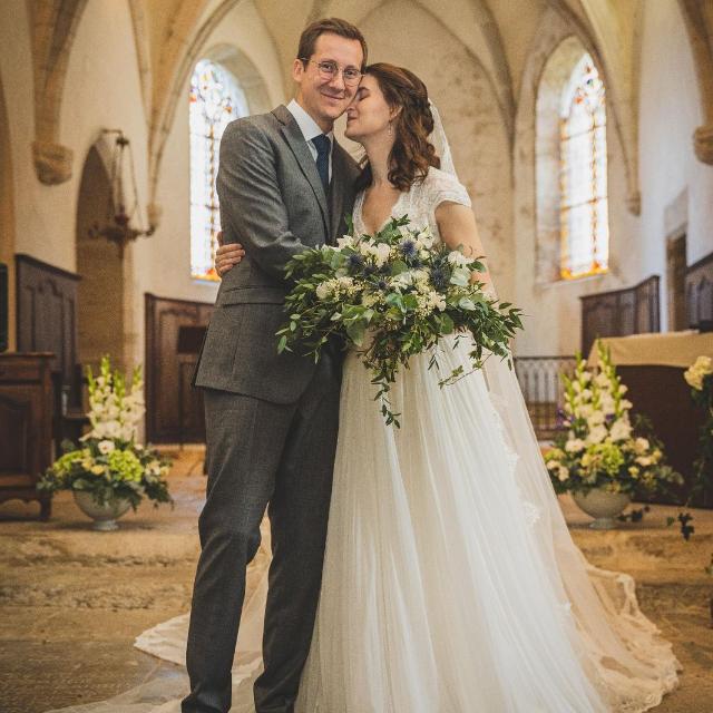 Cécile & Thomas, Château de Frontenay, photo 7