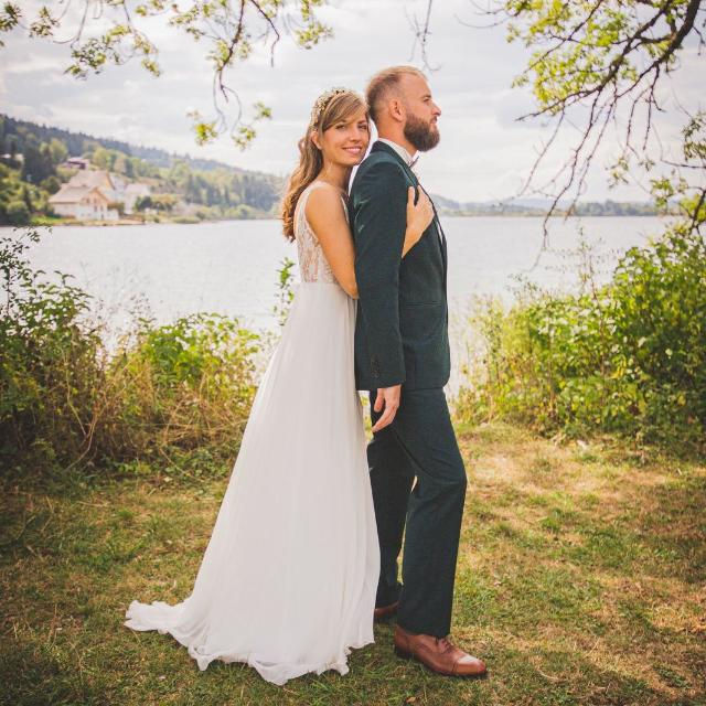 Justine & Maxime, Saint Lupicin et Lac de l'Abbaye, photo 4
